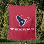 nfl houston texans football team woven tapestry blanket amazing gift for fans and friends home decor htw18