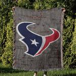 nfl houston texans football team woven tapestry blanket amazing gift for fans and friends home decor htw21