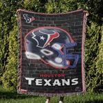 nfl houston texans football team woven tapestry blanket amazing gift for fans and friends home decor htw22