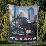 nfl houston texans football team woven tapestry blanket amazing gift for fans and friends home decor htw23