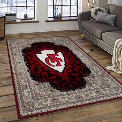 NFL Kansas City Chiefs Football Team Logo Sport Carpet Area Rug Home Decor Best Gift For Friends KSCC69