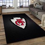 nfl kansas city chiefs football team logo sport carpet area rug home decor best gift for friends dark room kscc78