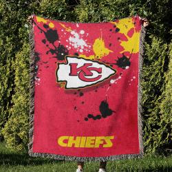 NFL Kansas City Chiefs Rectangle Rug Personalized Non-Slip Carpet Gift For Football Fans KCCW12