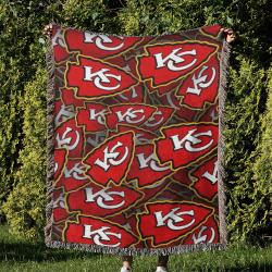 NFL Kansas City Chiefs Football Team Woven Tapestry Blanket Amazing Gift For Fans And Friends Home Decor KCCW20