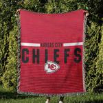 nfl kansas city chiefs football team woven tapestry blanket amazing gift for fans and friends home decor kccw27