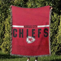 NFL Kansas City Chiefs Football Team Woven Tapestry Blanket Amazing Gift For Fans And Friends Home Decor KCCW27