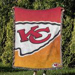 nfl kansas city chiefs football team woven tapestry blanket amazing gift for fans and friends home decor kccw55