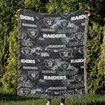 nfl las vegas raiders football team woven tapestry blanket amazing gift for fans and friends home decor lvrw20
