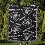 nfl las vegas raiders football team woven tapestry blanket amazing gift for fans and friends home decor lvrw21