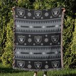 nfl las vegas raiders football team woven tapestry blanket amazing gift for fans and friends home decor lvrw34