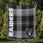 nfl las vegas raiders football team woven tapestry blanket amazing gift for fans and friends home decor lvrw43