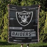 nfl las vegas raiders football team woven tapestry blanket amazing gift for fans and friends home decor lvrw51