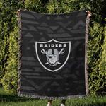 nfl las vegas raiders football team woven tapestry blanket amazing gift for fans and friends home decor lvrw52