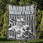 nfl las vegas raiders football team woven tapestry blanket amazing gift for fans and friends home decor lvrw9