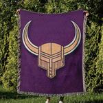 nfl minnesota vikings football team woven tapestry blanket amazing gift for fans and friends home decor mvw9