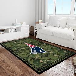 nfl new england patriots football team logo sport carpet area rug home decor best gift for friends light room nep43