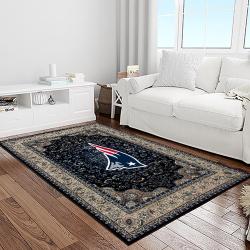 nfl new england patriots football team logo sport carpet area rug home decor best gift for friends light room nep44
