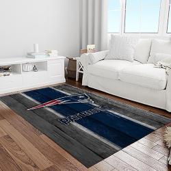 nfl new england patriots football team logo sport carpet area rug home decor best gift for friends light room nep50