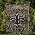 nfl new orleans saints football team woven tapestry blanket amazing gift for fans and friends home decor now11