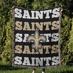 nfl new orleans saints football team woven tapestry blanket amazing gift for fans and friends home decor now19