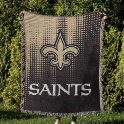NFL New Orleans Saints Football Team Woven Tapestry Blanket Amazing Gift For Fans And Friends Home Decor NOW24