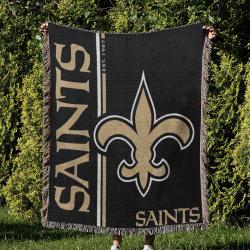 NFL New Orleans Saints Football Team Woven Tapestry Blanket Amazing Gift For Fans And Friends Home Decor NOW30