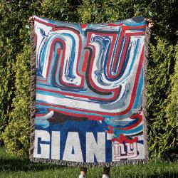 NFL New York Giants Football Team Woven Tapestry Blanket Amazing Gift For Fans And Friends Home Decor NYW1