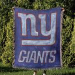 nfl new york giants football team woven tapestry blanket amazing gift for fans and friends home decor nyw15