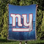 nfl new york giants football team woven tapestry blanket amazing gift for fans and friends home decor nyw16