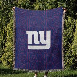 NFL New York Giants Football Team Woven Tapestry Blanket Amazing Gift For Fans And Friends Home Decor NYW26