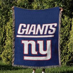 NFL New York Giants Football Team Woven Tapestry Blanket Amazing Gift For Fans And Friends Home Decor NYW30