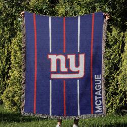 NFL New York Giants Football Team Woven Tapestry Blanket Amazing Gift For Fans And Friends Home Decor NYW34