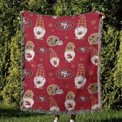 NFL San Francisco 49ers Football Team Woven Tapestry Blanket Amazing Gift For Fans And Friends Home Decor SFW11