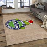 nfl seattle seahawks football team logo sport carpet area rug home decor best gift for friends dark room ss24