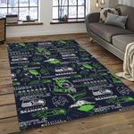 nfl seattle seahawks football team logo sport carpet area rug home decor best gift for friends dark room ss58