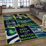 nfl seattle seahawks football team logo sport carpet area rug home decor best gift for friends dark room ss65