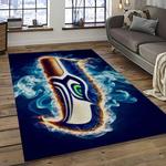 nfl seattle seahawks football team logo sport carpet area rug home decor best gift for friends dark room ss74