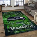 nfl seattle seahawks football team logo sport carpet area rug home decor best gift for friends dark room ss76