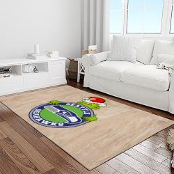 nfl seattle seahawks football team logo sport carpet area rug home decor best gift for friends light room ss24