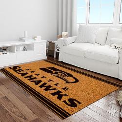 nfl seattle seahawks football team logo sport carpet area rug home decor best gift for friends light room ss27