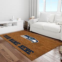 nfl seattle seahawks football team logo sport carpet area rug home decor best gift for friends light room ss30