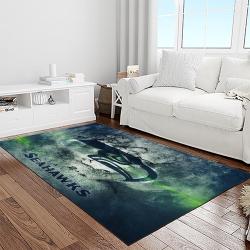 nfl seattle seahawks football team logo sport carpet area rug home decor best gift for friends light room ss37