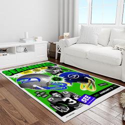 nfl seattle seahawks football team logo sport carpet area rug home decor best gift for friends light room ss52