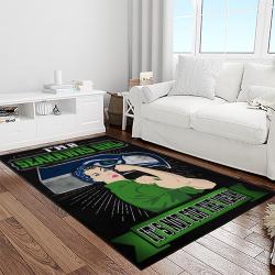 nfl seattle seahawks football team logo sport carpet area rug home decor best gift for friends light room ss62