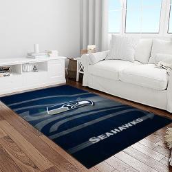 nfl seattle seahawks football team logo sport carpet area rug home decor best gift for friends light room ss77