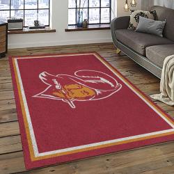 NFL Tampa Bay Buccaneers Rectangle Rug Personalized Non-Slip Carpet Gift For Football Fans TPBB28