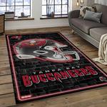 nfl tampa bay buccaneers football team logo sport carpet area rug home decor best gift for friends dark room tpbb35
