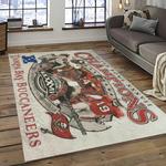 nfl tampa bay buccaneers football team logo sport carpet area rug home decor best gift for friends dark room tpbb65