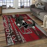 nfl tampa bay buccaneers football team logo sport carpet area rug home decor best gift for friends dark room tpbb66