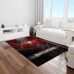 nfl tampa bay buccaneers football team logo sport carpet area rug home decor best gift for friends light room tpbb1